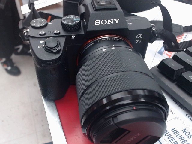 Appareil photo sans chargeur
