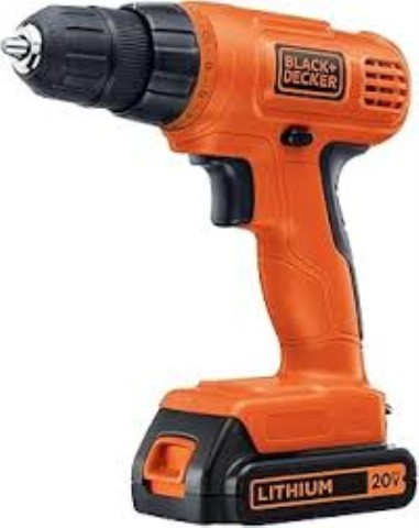 Black and decker drill and accessories