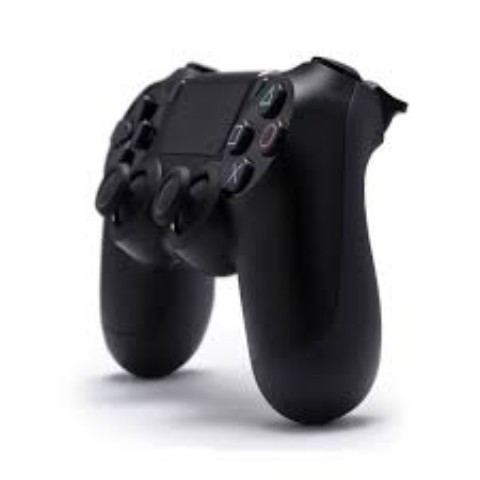 Manette de ps4 noir avec joys blanc