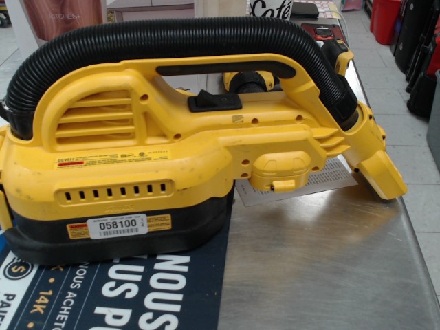 Gallon cordless wet/dry vaccum