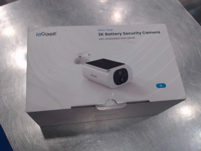 Cam�ra de s�curit� 2k solaire/sans fil