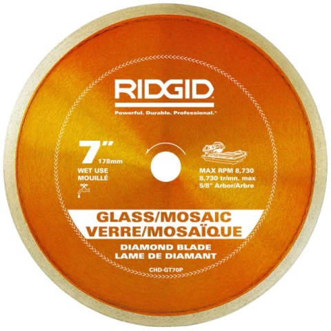 Lame de diamant coupe lisses 7inch