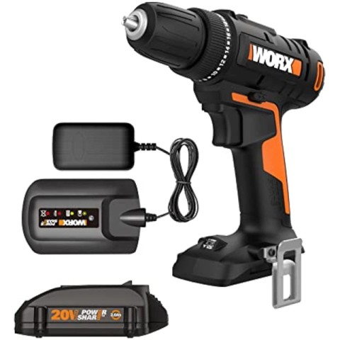Worx hammer drill + acc + sac