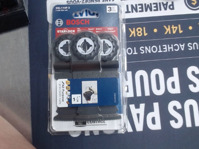 Pack de 3 blade starlock oscillateur