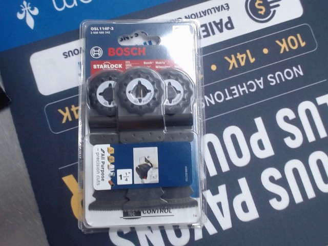 Pack de 3 blade starlock oscillateur