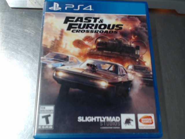 Fast and furious crossroads ps4