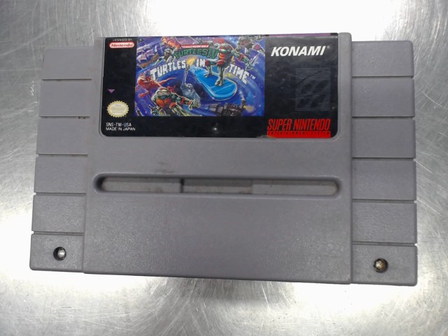 Tmnt turtles in time snes