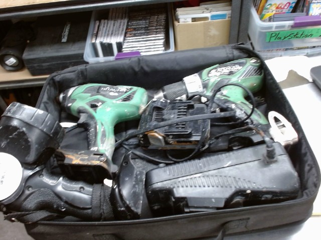 Kit de drill hitachi et lumiere
