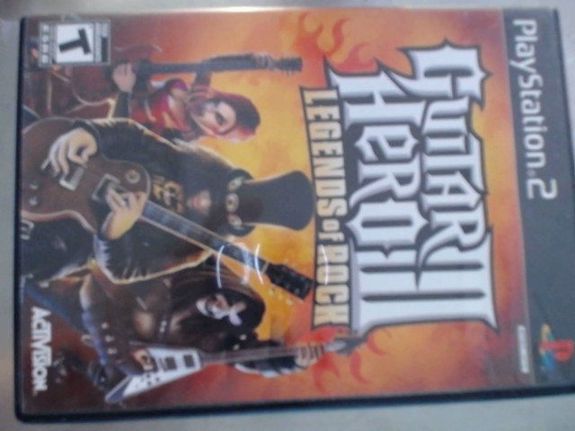Guitar hero legends of rock ps2