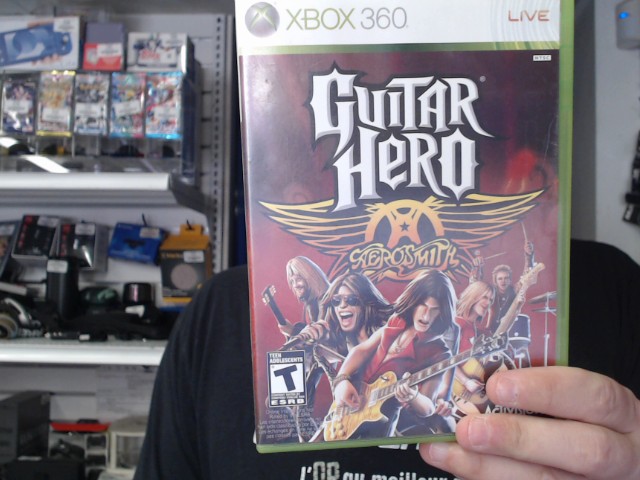 Guitar hero aerosmith