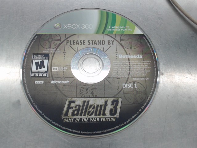 Fallout 3 no box