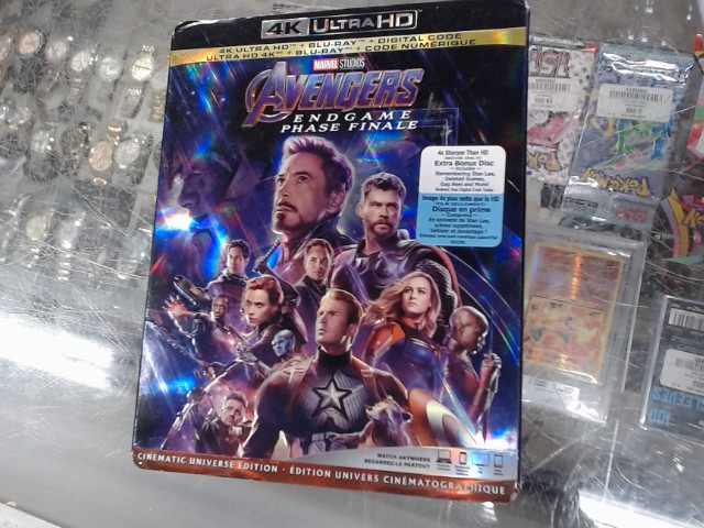 Les avengers phase finale (format 4k)