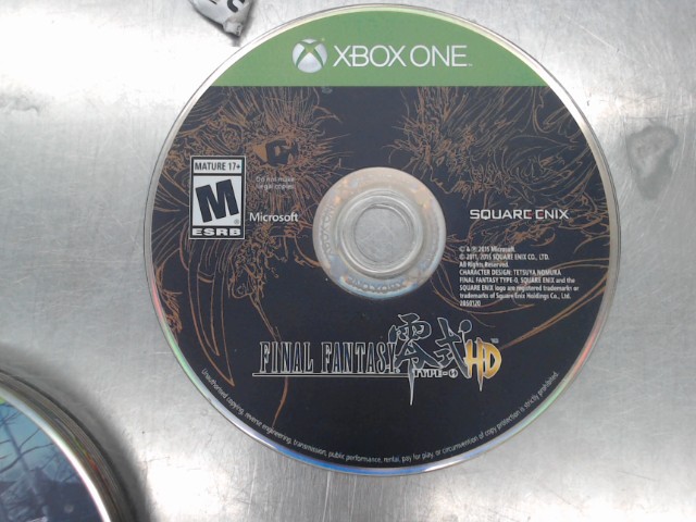 Final fantasy type-0 hd no box