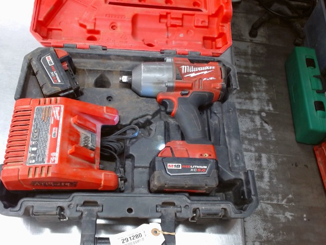 Kit impact drill chargeur +2batt