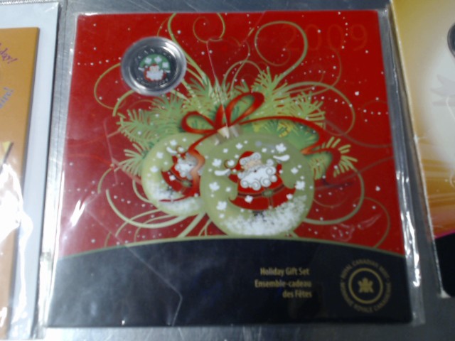 Canada 2009 holiday gift set coin set