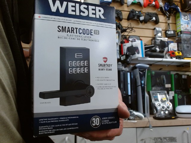 Lock smart poigner noir