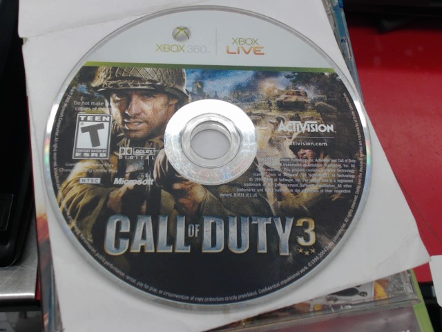 Call of duty 3 game only