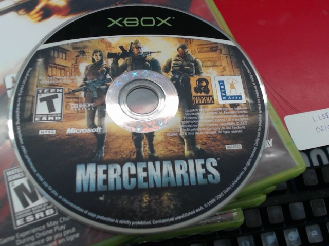 Mercenaries game only