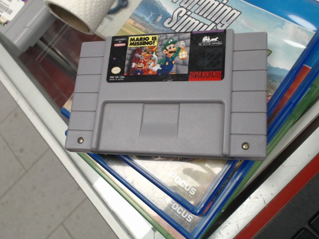 Mario is missing super nintendo
