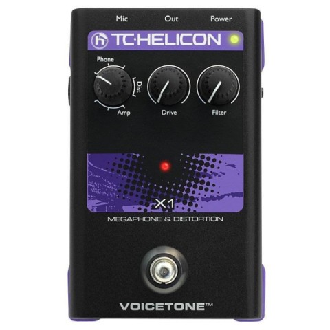 Tc-helicon voicetone x1 megaphone distor