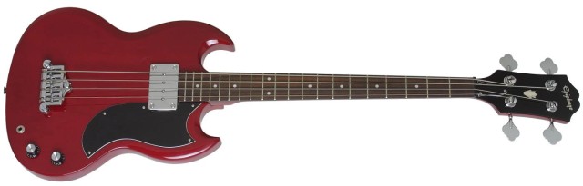 Basse epiphone eb-0 cherry red