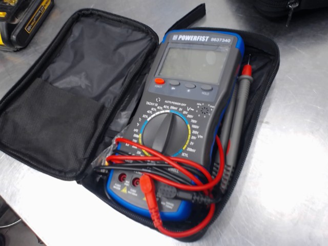 Multimetre 1000vdc 750vac