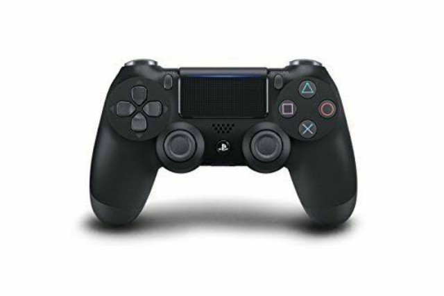 Manette ps4 camo bleu et noir