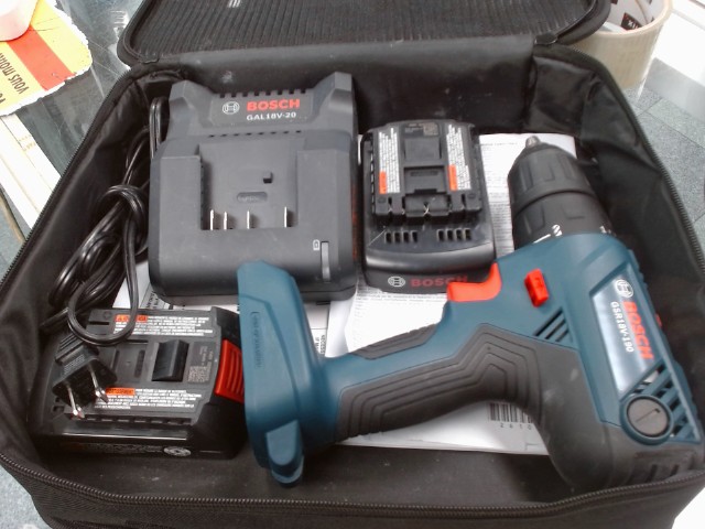 Kit de perceuse dans sac bosch