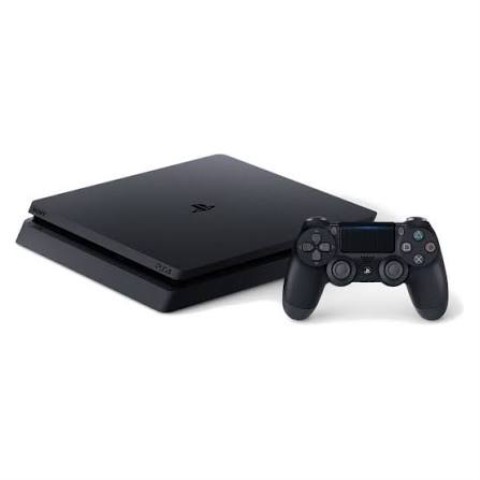 Console ps4 noire avec cables
