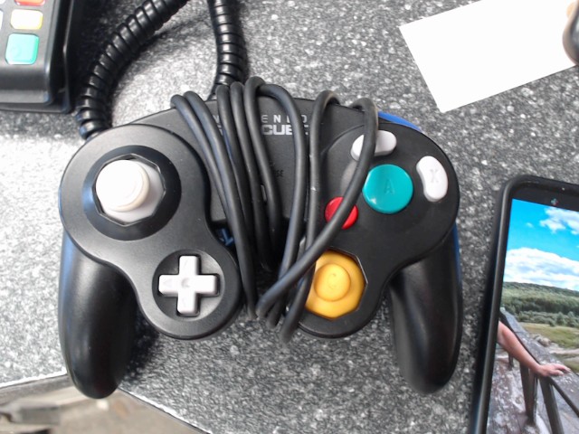 Manette gamecube noire