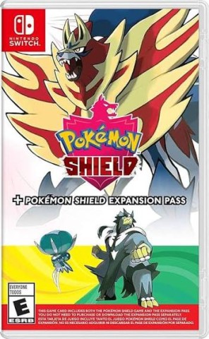 Pokemon shield + expansion pass