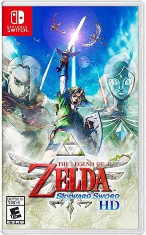 The legend of zelda: skyward sword hd.