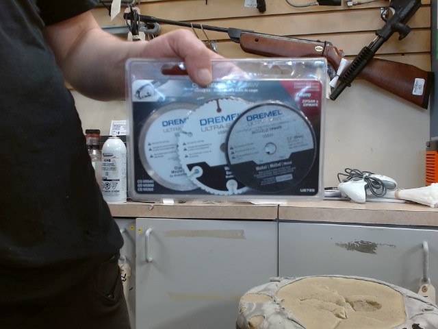 Dremel kit of 3 blades ultra