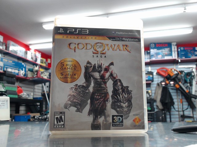God of war saga collection cib