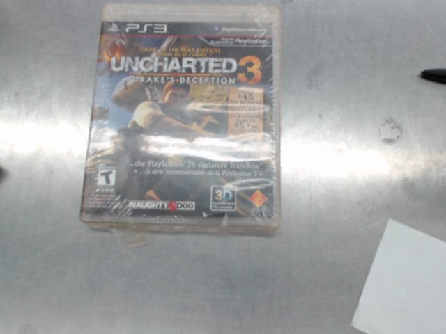Uncharted 3 drake's deception neuf