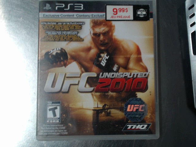 Ufc undisputed 2010 ps3