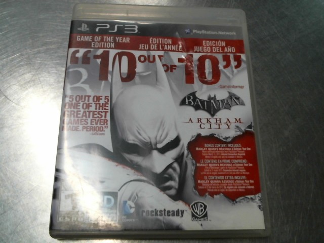 Batman arkham city goty