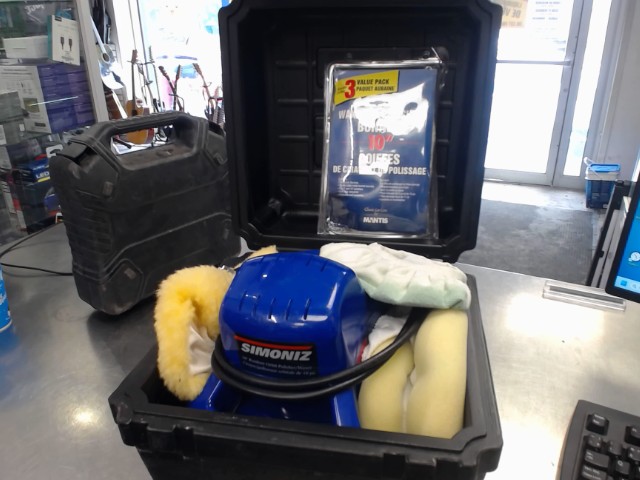 Polisher/waxer simoniz dans case