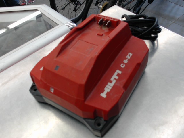 Chargeur hilti 21.6v rouge