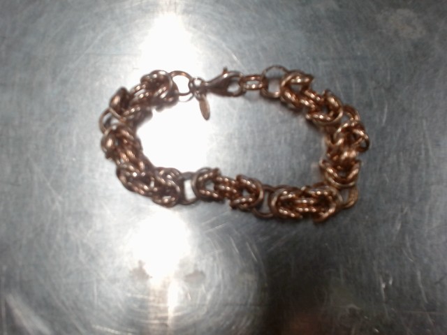 Bracelet en silver 925 plaque rose