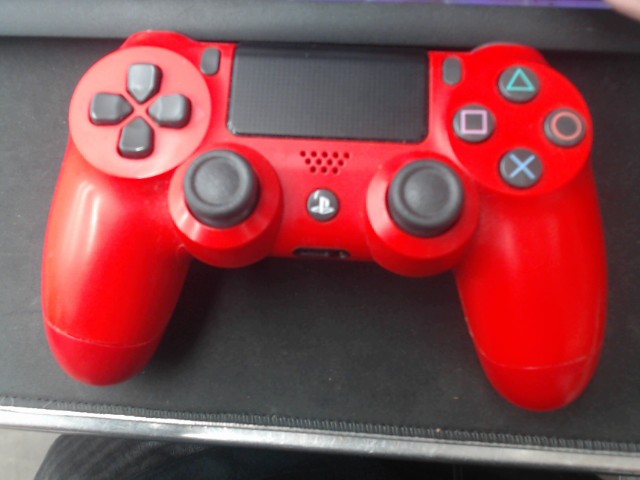 Ps4 controller bright red