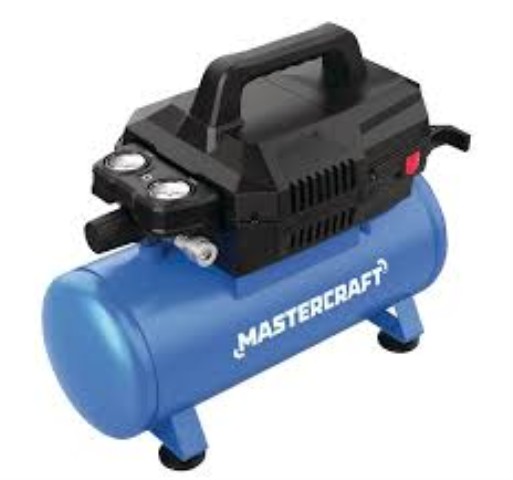 Compresseur mastercraft 90psi 3gal