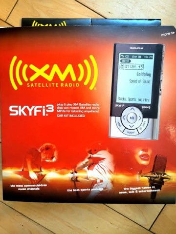 Skyfi3 xm satellite radio
