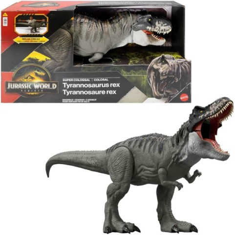 Supercolossal tyranosur rex in box