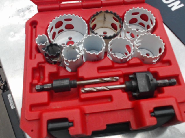 Kit de bits holesaw tag nom client