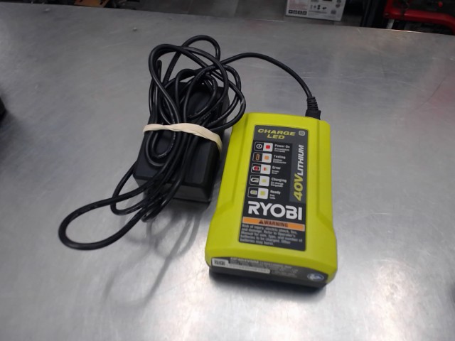 Chargeur ryobi 40v