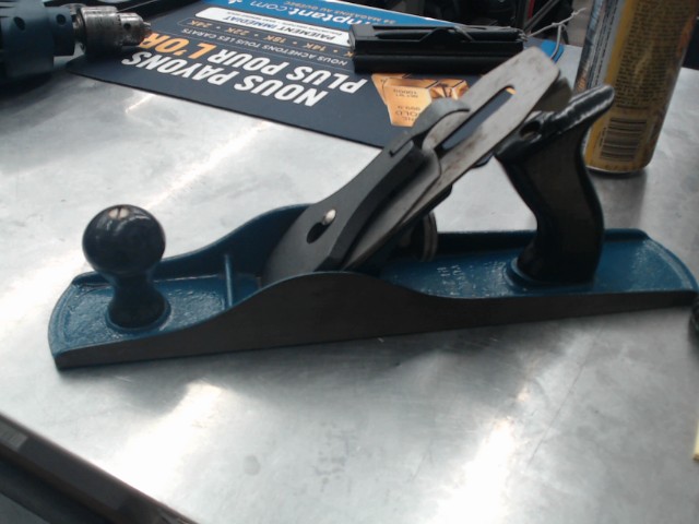 Rabot stanley bleu et noir
