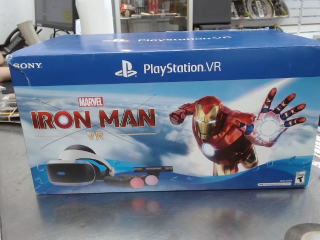 Psvr headset + acc + demo disc avec box