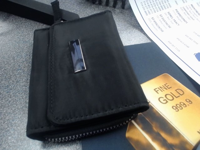 Petit porte feuille noire