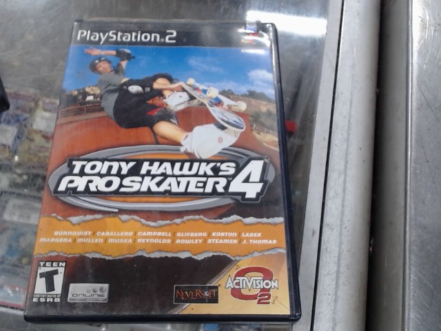 Tony hawk's pro skater 4